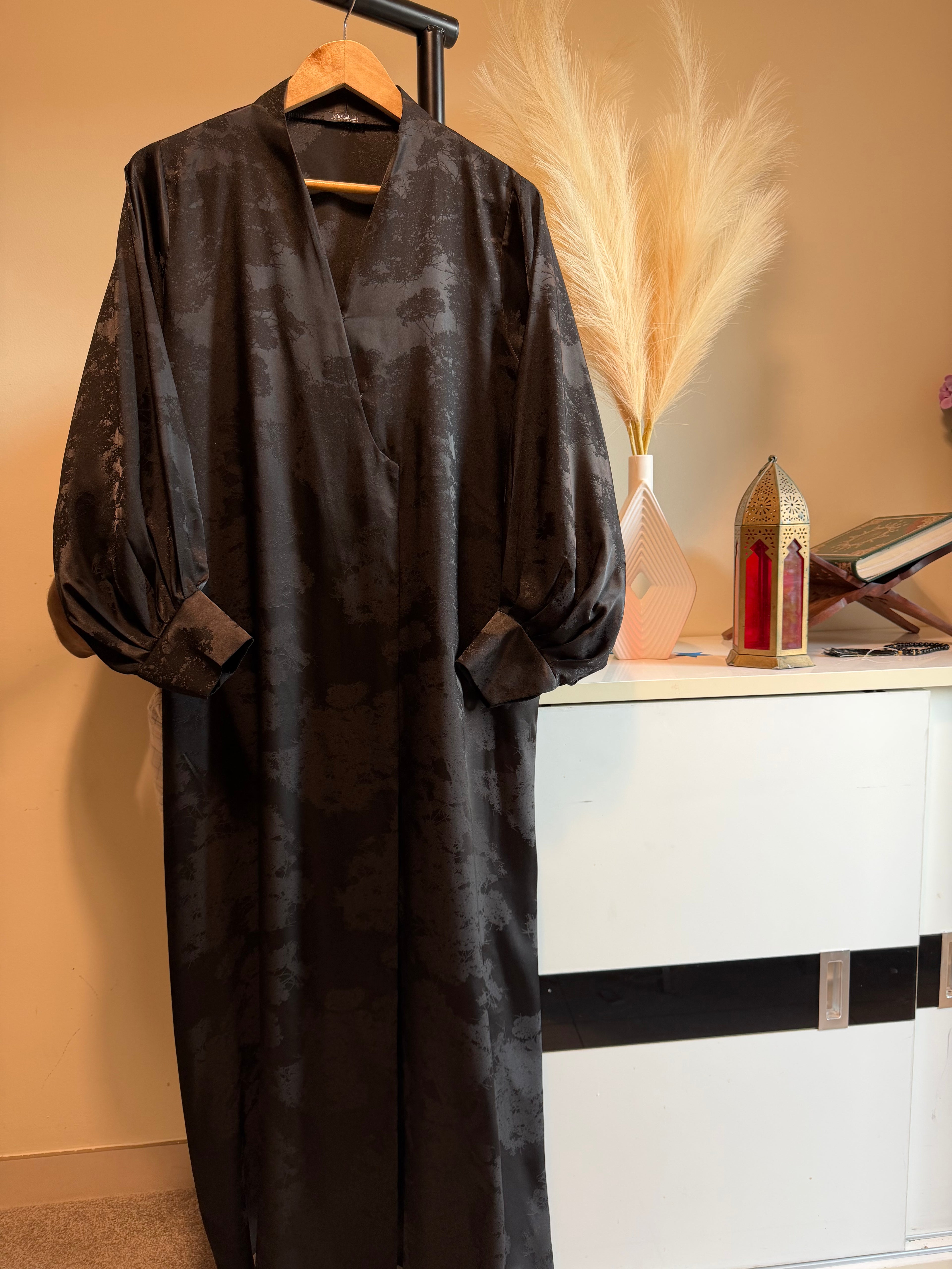 Dubai Abaya Floral Printed