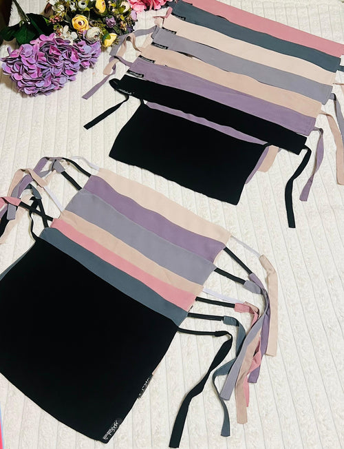 Imported Half Niqabs colours