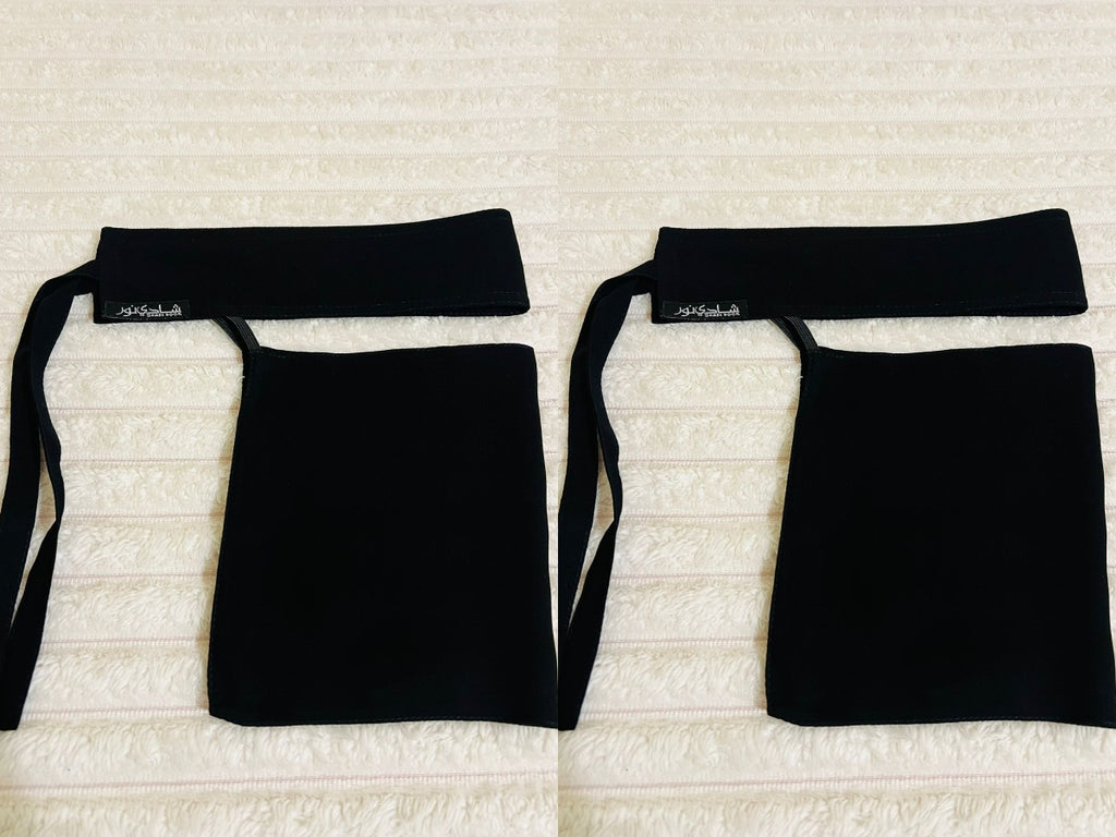Imported Saudi Niqab combo offer cross elastic