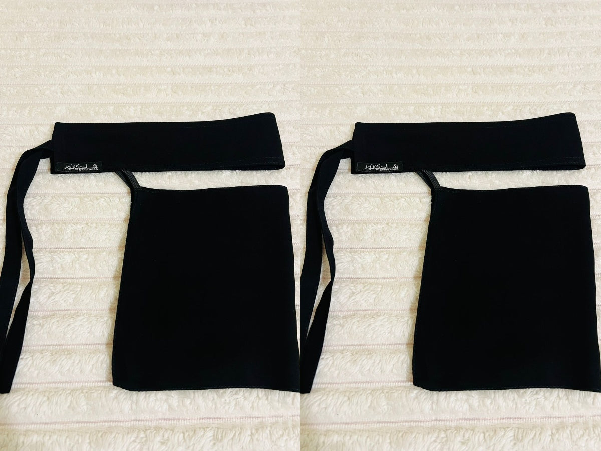 Imported Saudi Niqab combo offer cross elastic